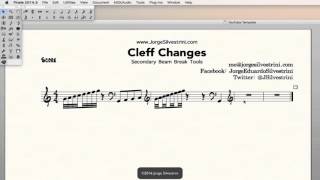 Finale 2014.5: Cleff Changes - Jorge Silvestrini