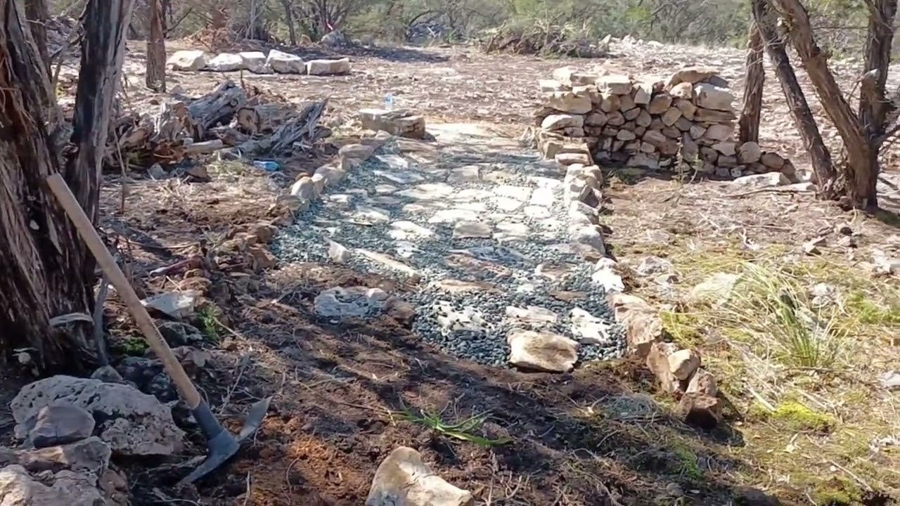 Parking Lot Sidewalk Build