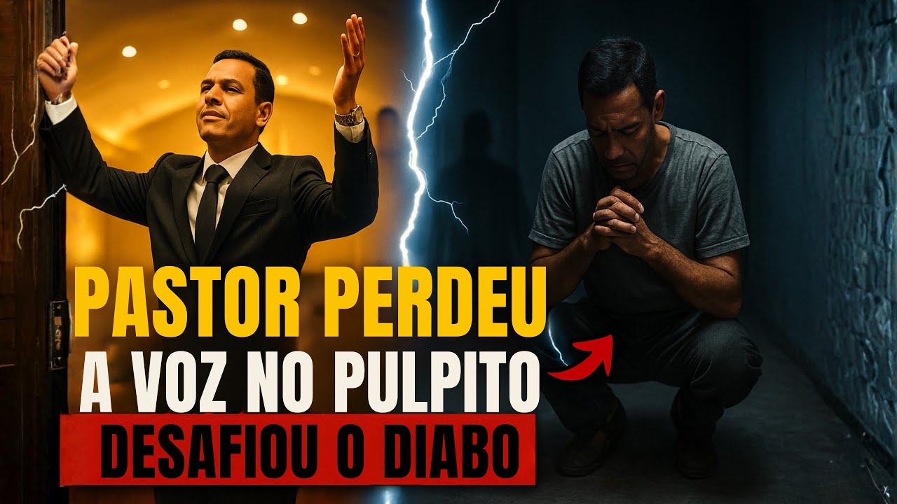 PASTOR ARROGANTE DESAFIA O DIABO E PERDE A VOZ NO PÚLPITO - CASTIGO DIVINO HISTÓRIA REAL