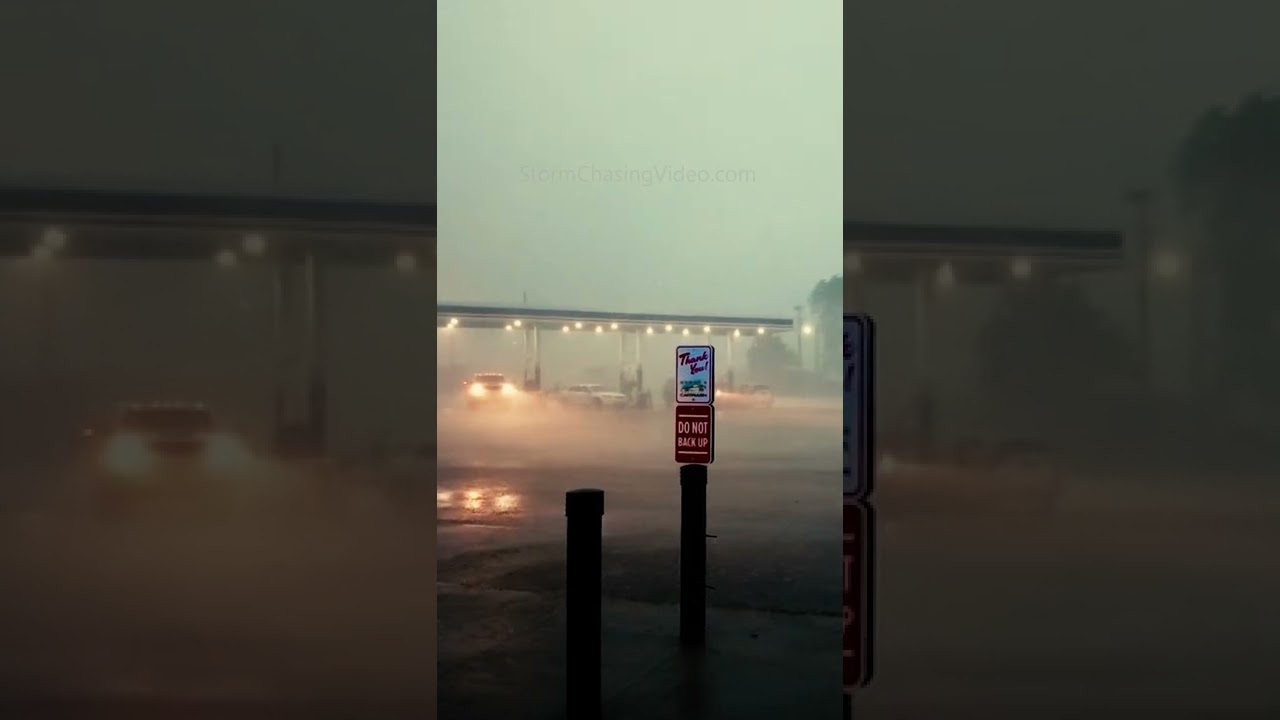Severe Winds Tear through North Dakota yesterday! Stormy Weather #shorts