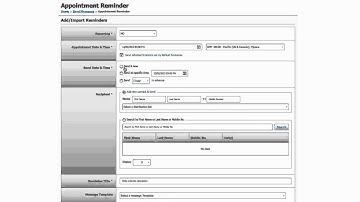 Mobile SMS Marketing: Appointment Reminders Tutorial Video