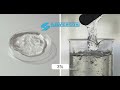 Viscosity of cmc solutions at various concentrations