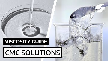 CMC Powder Solution Viscosity Comparison  – 0.25% to 3%