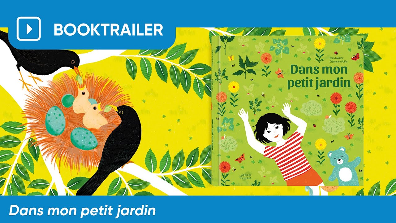 Dans mon petit jardin – Booktrailer – Éditions du Ricochet - YouTube