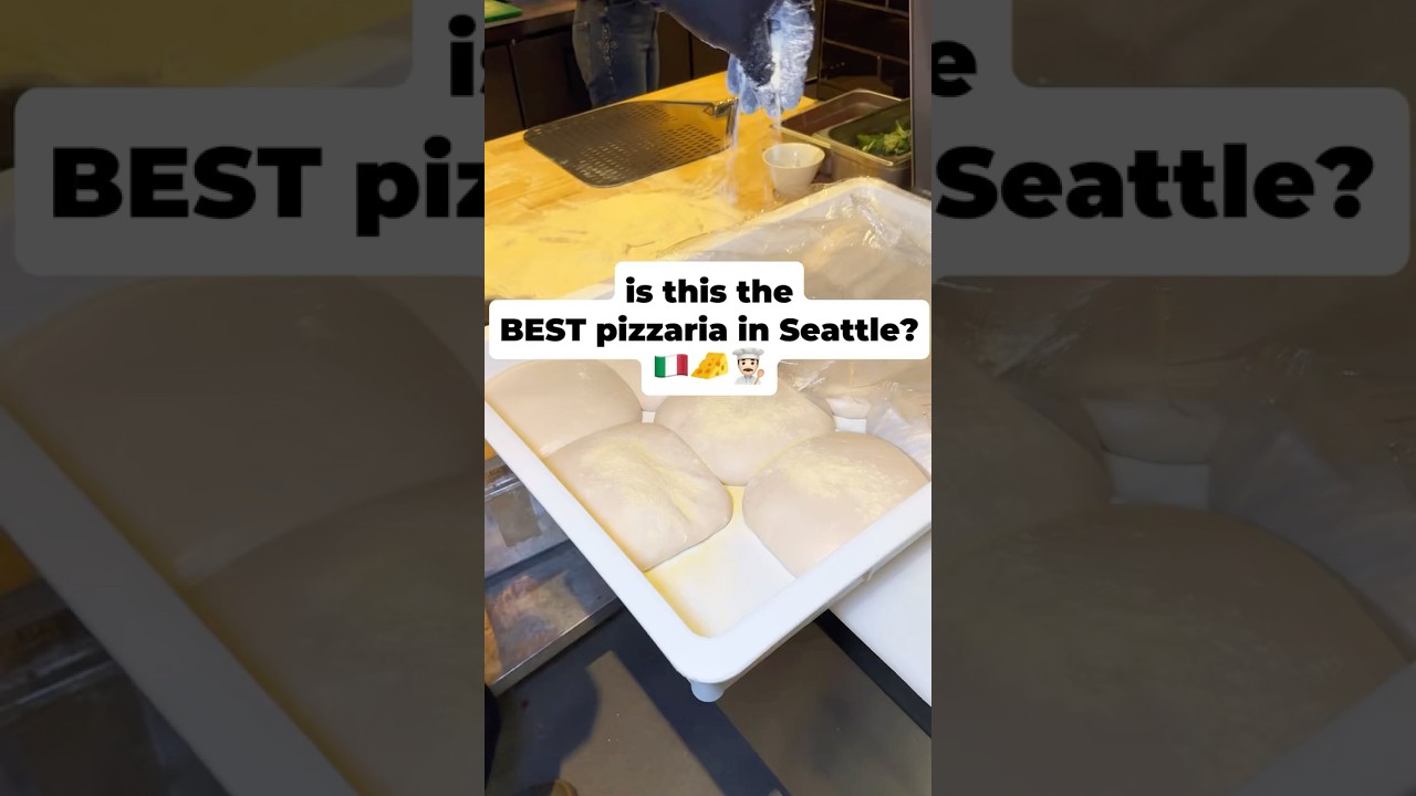 is this the BEST pizzeria in Seattle!? 📍🇮🇹🍕