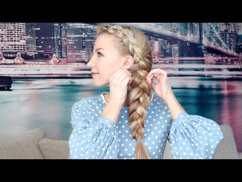 Прически на бок Прически на бок