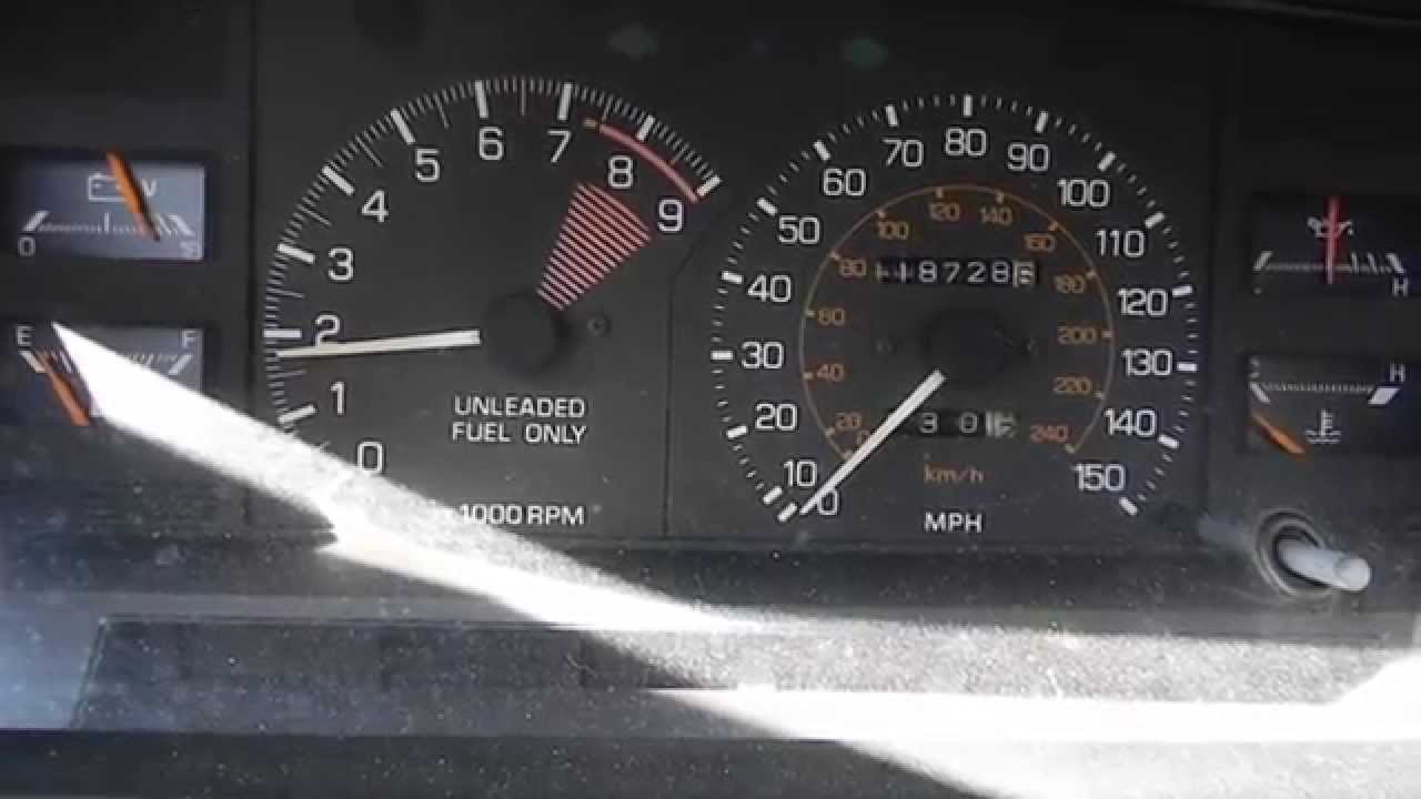 1988 Toyota MR2 AW11 Cold start to near fully warmed YouTube