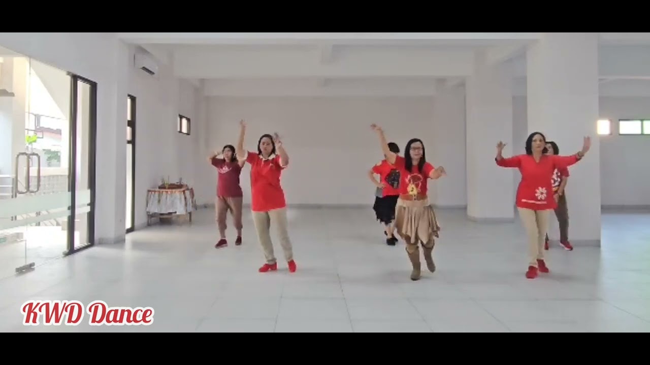 You'll Be In My Heart Line Dance - Choreo by Vee Trias (INA)||Demo by KWD Dance