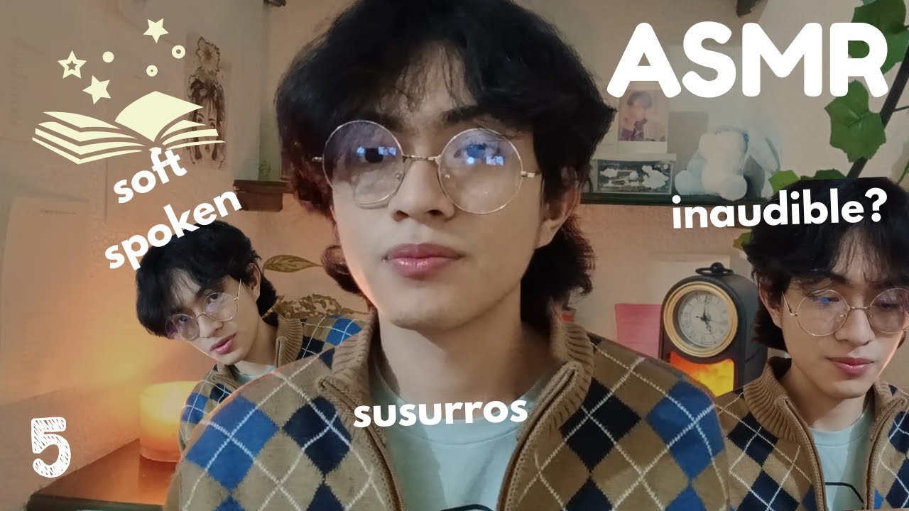 📖ASMR LEYENDO CUENTOS SIN FIN🩷🤓