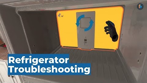 Refrigerator Troubleshooting Simulation Using Interplay VR