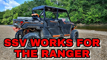 SSV WORKS 2017+ Polaris Ranger over head stereo