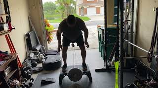 Belt Squats and Split Squats with a Flywheel Trainer
