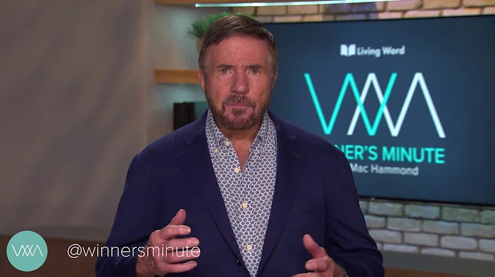 Be Courageous // The Winner's Minute With Mac Hammond