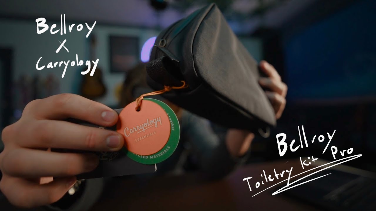 The Best Toiletry Kit for Travel | Bellroy Toiletry Kit Plus (Carryology Edition)