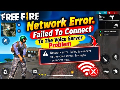 Free Fire Voice Chat Network Error Problem Fix | Free Fire Network Error Failed Connect Voice Server