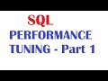 Oracle SQL Performance Tuning  1