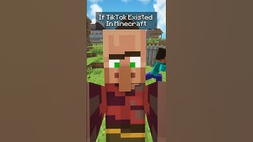 Thumbnail of If TikTok Existed in the Minecraft - Wo Xing Shi Trend #shorts