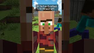 If TikTok Existed in the Minecraft - Wo Xing Shi Trend #shorts