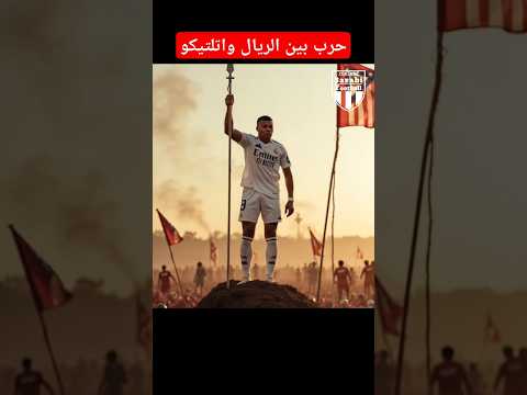 بدات الحرب بين ريال مدريد واتلتيكو 3  ريال مدريد اتلتيكو مدريد
