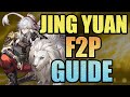 Jing Yuan F2P Guide [Rotations, Relics, Light Cones, Teams] | Honkai Star Rail