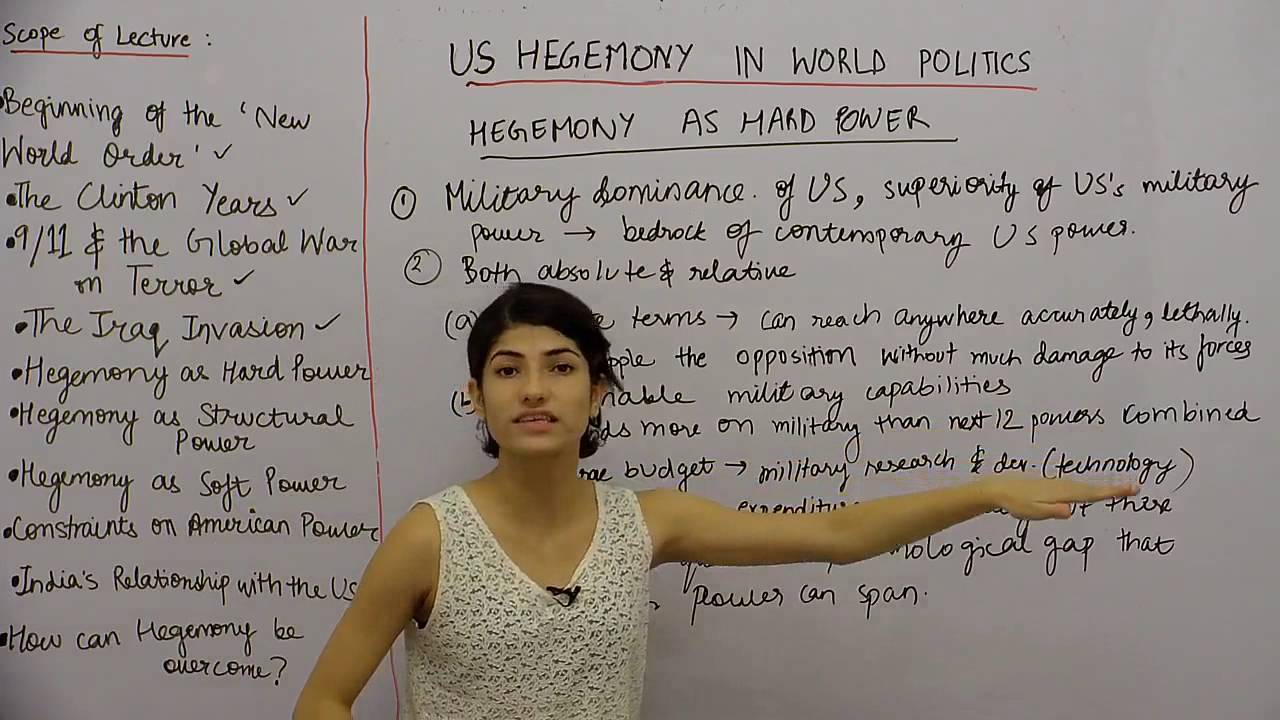 PolSc_XII_US Hegemony in World Politics_Part5_ Hegemony as Hard Power