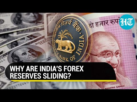 India's foreign exchange reserves register steepest weekly fall; Value of gold reserves also lessens