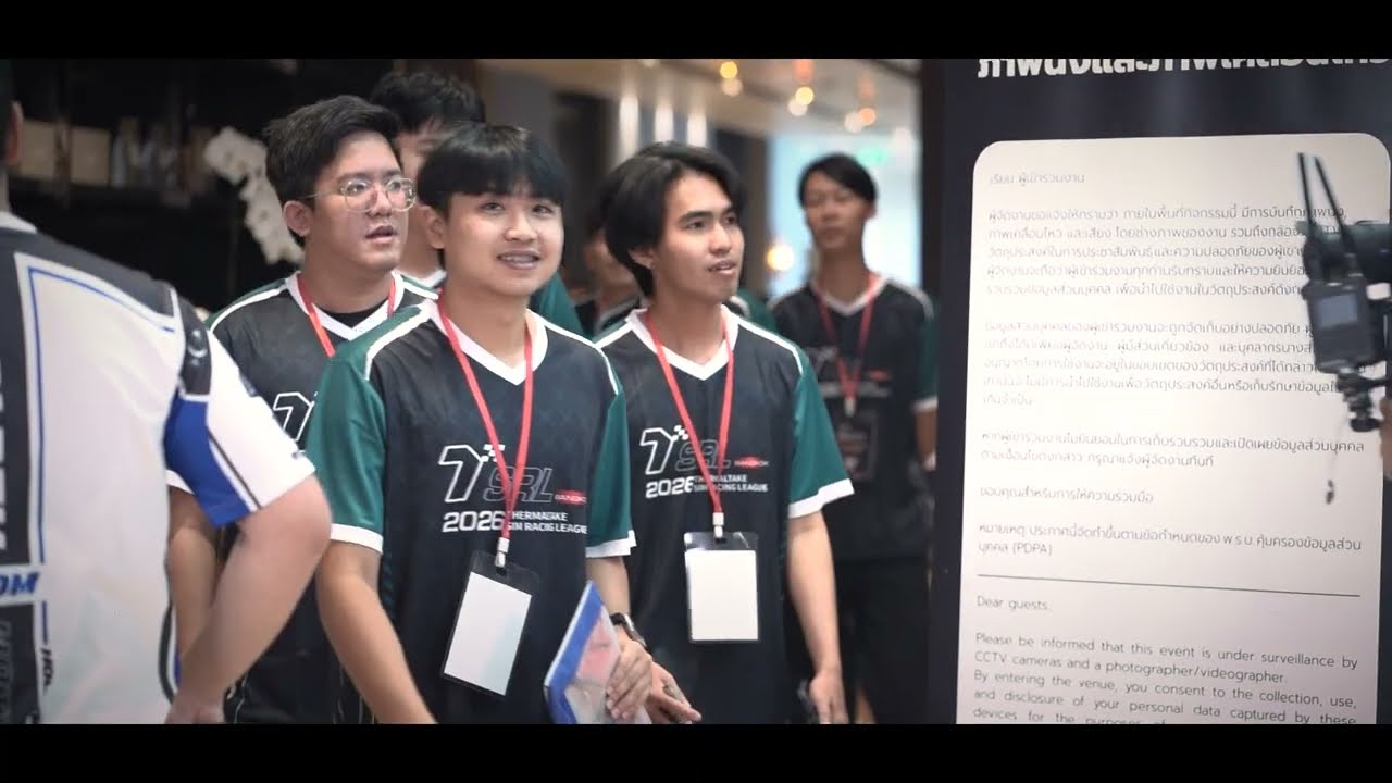 บรรยากาศการแข่งขัน Thermaltake Sim Racing League Bangkok 2026 | Season 1