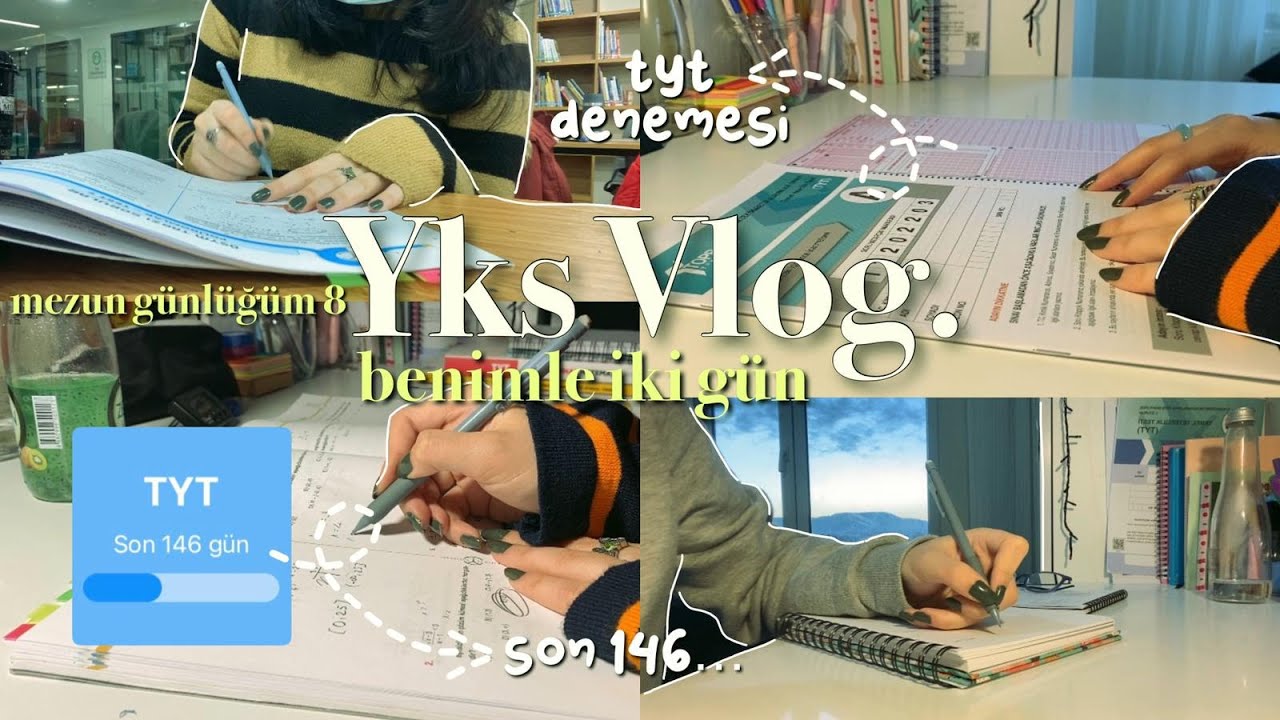 Sınava 146 gün kala yks günlüğüm, verimsiz başlayan günü verimli hale getirmek