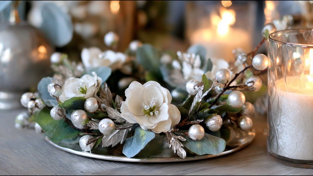 14 элегантных идей весенних пасхальных венков с цветочными мотивами и роскошной текстурой