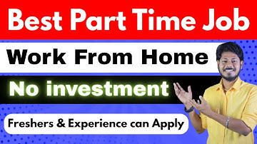 Best Part Time work from home jobs in tamil @haritalkiesinfo