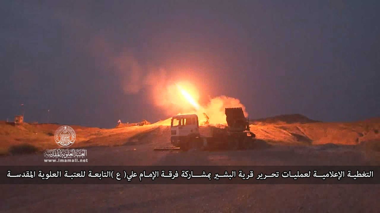 عمليات تحرير قرية البشير بمشاركة فرقة الإمام علي (ع) التابعة للعتبة العلوية المقدسة