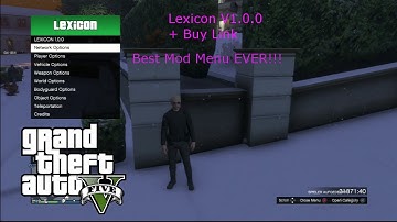 [PS3] [Gta 1.26/1.27] BEST MENU EVER! Lexicon 1.0.3 + Buy link