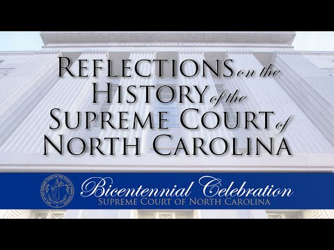 Video: Wer ist der Vorsitzende des Obersten Gerichtshofs von North Carolina?