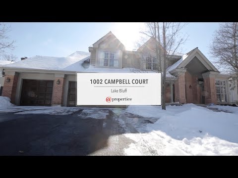 1002 Campbell Court, Lake Bluff, IL home video tour