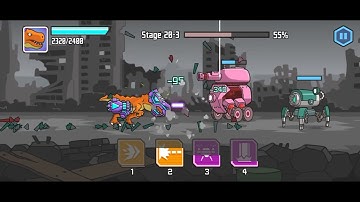 cyber dino (final boss defeated+ending)