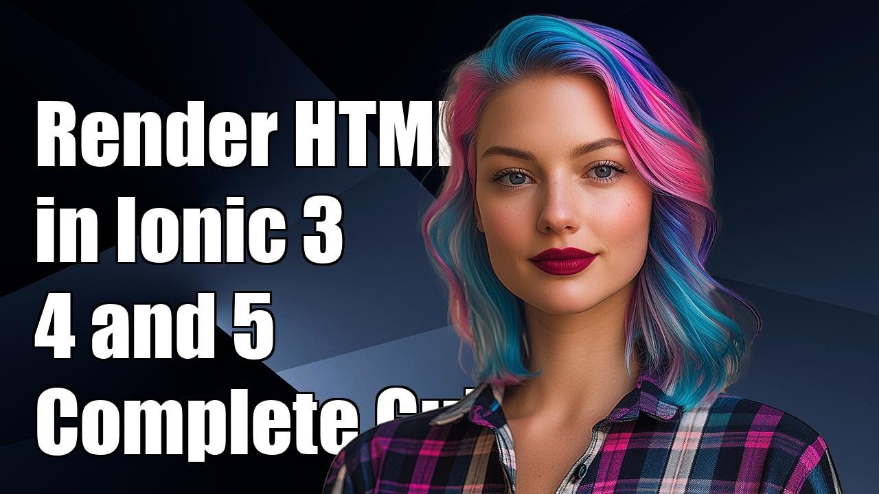 How to Render HTML Content in Ionic 3, 4, and 5: A Complete Guide - YouTube