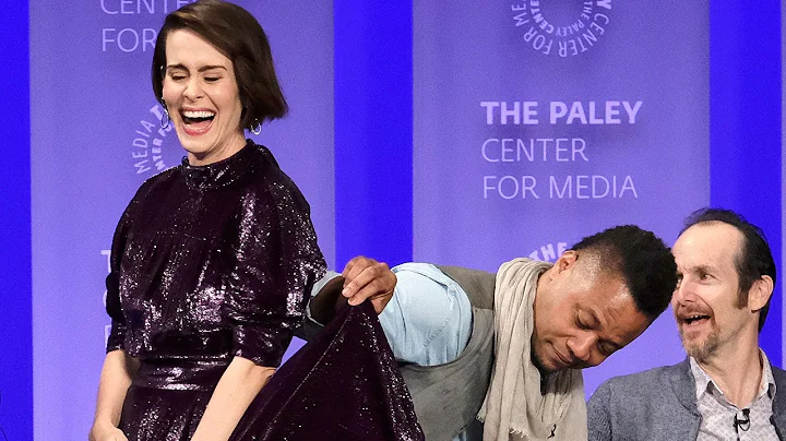 Cuba Gooding Jr. Lifts Up Sarah Paulson's Skirt at...