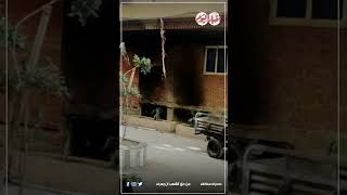 حريق  هائل في عقار بحدائق القبة والسبب .. ماس كهربائي