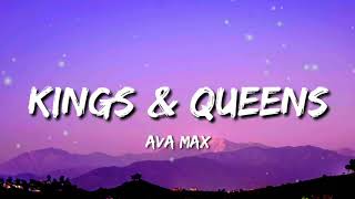 AVA MAX - KINGS & QUEENS (LYRICS)