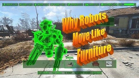 Why Robots Move Like Furniture in Fallout 4 - Automatron DLC