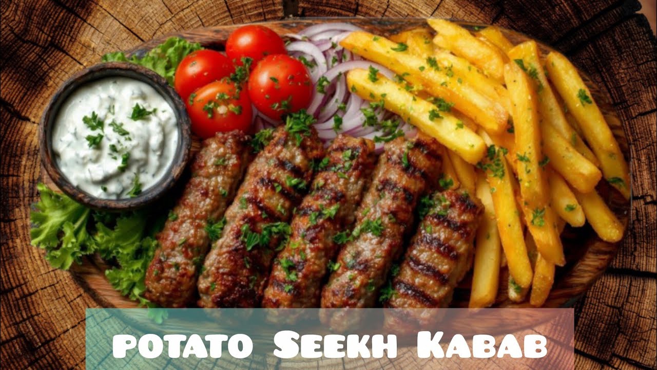 Potato seek Kabob How to make easy recipe