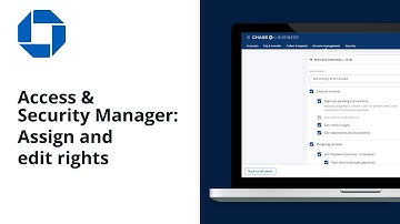 Access & Security Manager: Assign and edit rights