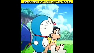 Top 5 Best Movies of Doraemon | #doraemon #doraemonmovie #shorts #viral