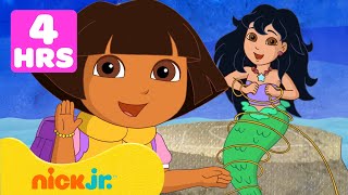 Dora la Exploradora | Cada Vez que Dora la Exploradora Pide Ayuda💗 240 Minutos | Nick Jr. en Español