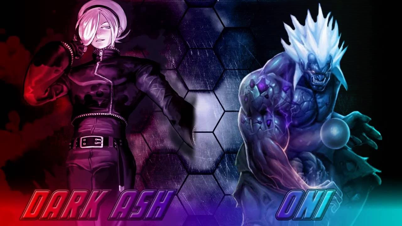 M.U.G.E.N dark ash vs oni & evil ryu