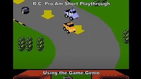 R.C. Pro-Am Short Playthrough using the Nes
