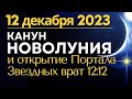 12 декабря: Канун Новолуния и открытие Портала Звездных Врат 12:12