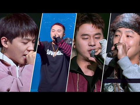 [풀버전] 스위시 전원 출격!! 창조x마이크로닷x베이식x주석 '박쥐'♪ 힙합의 민족2 11회