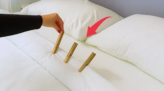 No one believes it: tucking your duvet in like this is a BRILLIANT trick! thumbnail