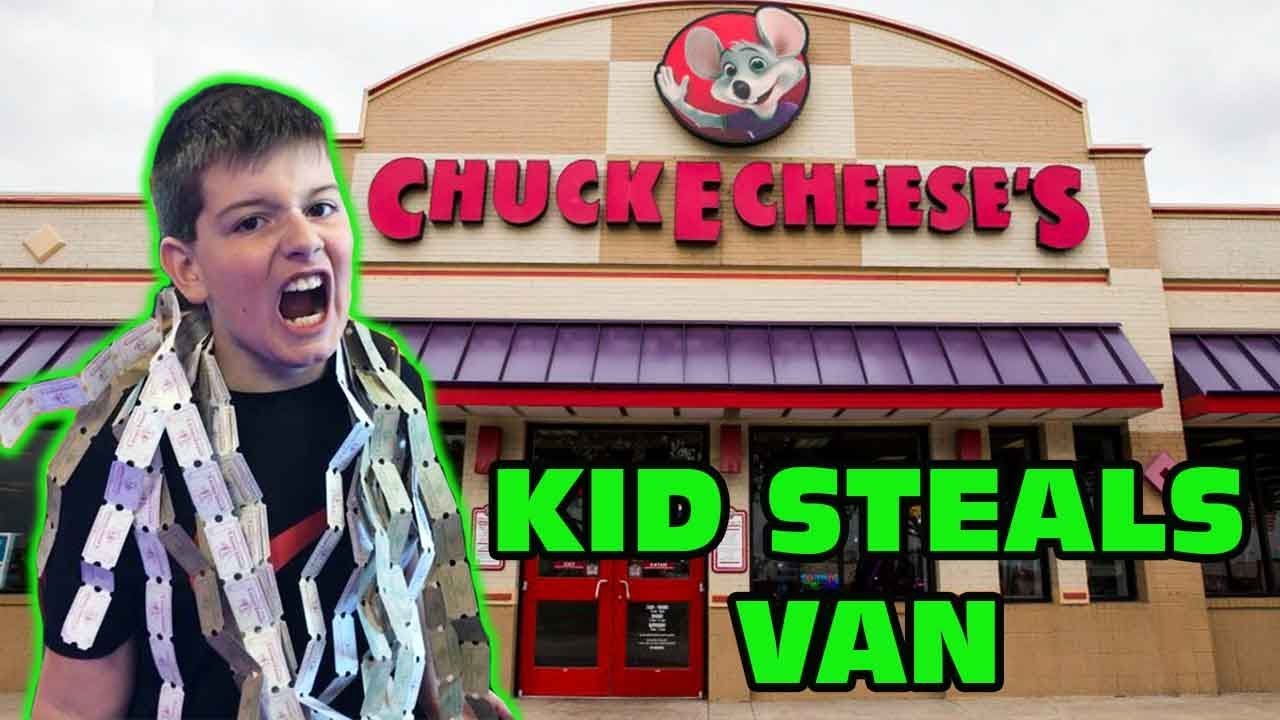 Kid Temper Tantrum Steals Family Van, Drives To Chuck E. Cheese Part